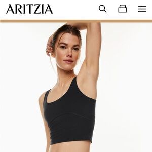 Aritzia TnAction Butter Bound Tank